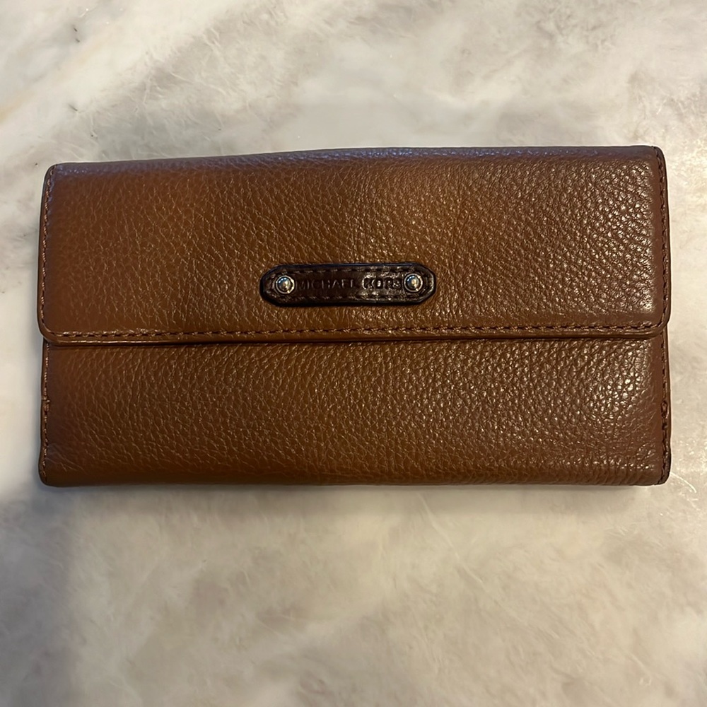 Michael Kors leather wallet